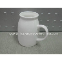 Jarro de leche de cerámica, taza de leche de cerámica